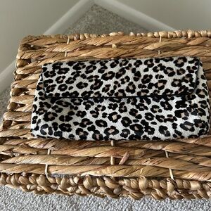 Ann Taylor Animal Print Clutch